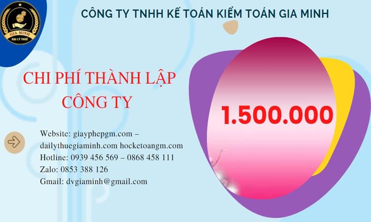 Bảng giá thành lập doanh nghiệp trọn gói tại Quận Thốt Nốt