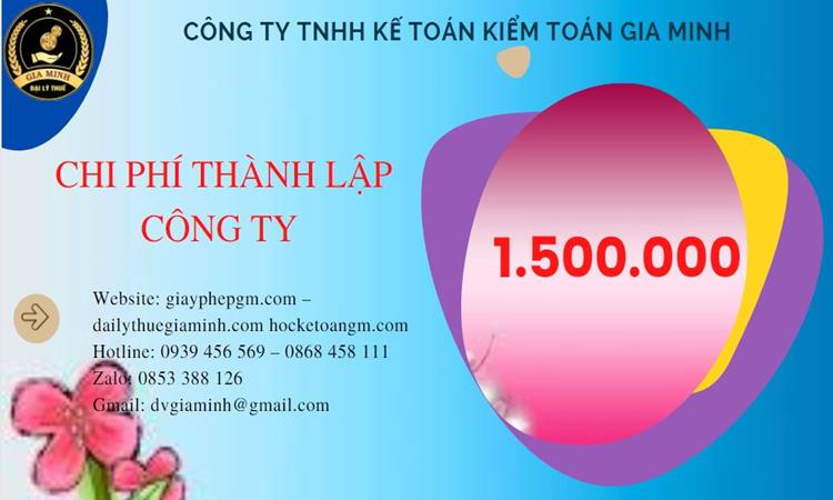 Bảng giá thành lập doanh nghiệp trọn gói tại Tây Ninh