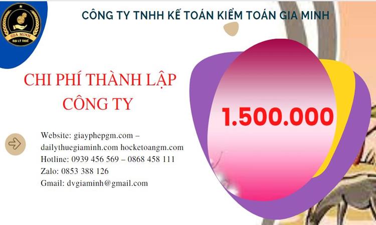 Bảng giá thành lập doanh nghiệp trọn gói tại Thành Phố Cần Thơ