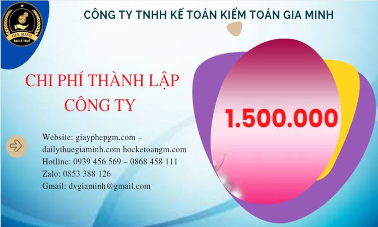Bảng giá thành lập doanh nghiệp trọn gói tại Vĩnh Long
