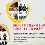 Dịch vụ thành lập công ty cổ phần Long An 14 Cần thành lập công ty cổ phần tại Long An