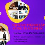 DỊCH VỤ THÀNH LẬP CÔNG TY CỔ PHẦN THÀNH PHỐ HỒ CHÍ MINH 14 Cần thành lập công ty cổ phần tại Thành Phố Hồ Chí Minh