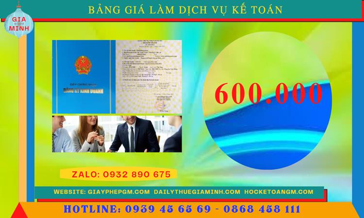 Chi phí dịch vụ kế toán văn phòng phẩm ở Hải Dương