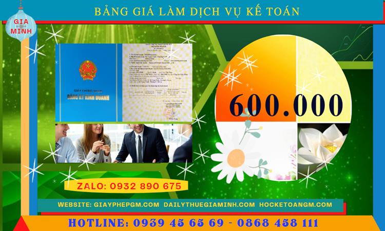 DỊCH VỤ KẾ TOÁN CÔNG TY VĂN PHÒNG PHẨM TẠI HUYỆN CẦN GIỜ 5 Chi phí dịch vụ kế toán văn phòng phẩm ở Huyện Cần Giờ