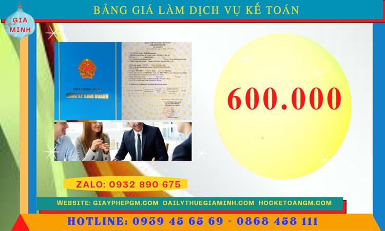 DỊCH VỤ KẾ TOÁN CÔNG TY VĂN PHÒNG PHẨM TẠI HUYỆN VĨNH THẠNH 2 Chi phí dịch vụ kế toán văn phòng phẩm ở Huyện Vĩnh Thạnh