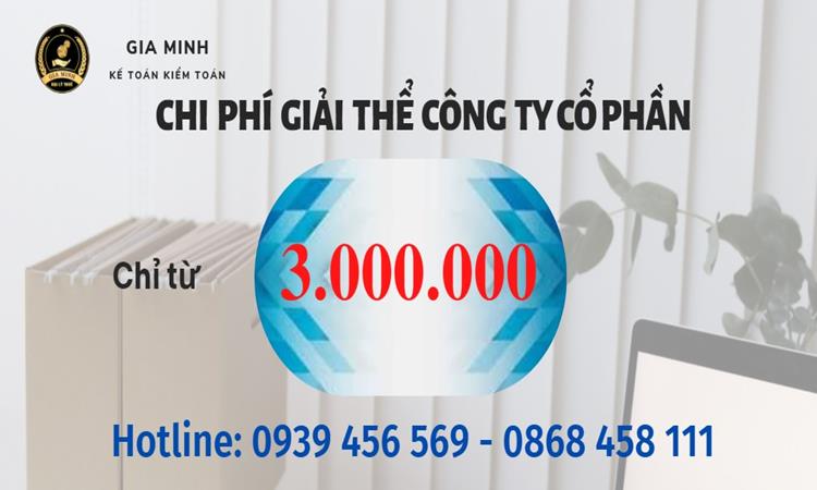 Chi phí giải thể công ty cổ phần tại Quảng Ninh