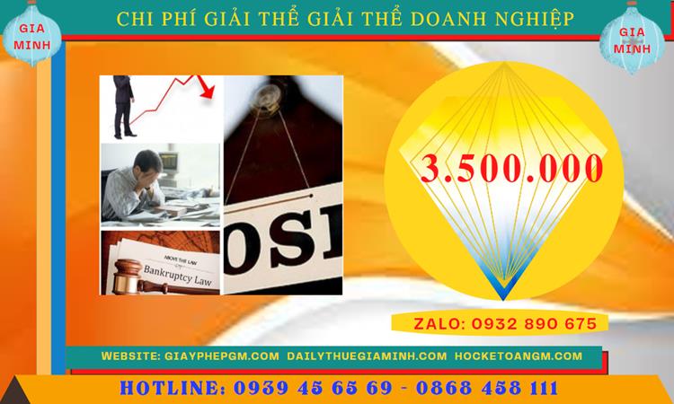Chi phí giải thể công ty TNHH 2 thành viên trở lên tại Bắc Kạn