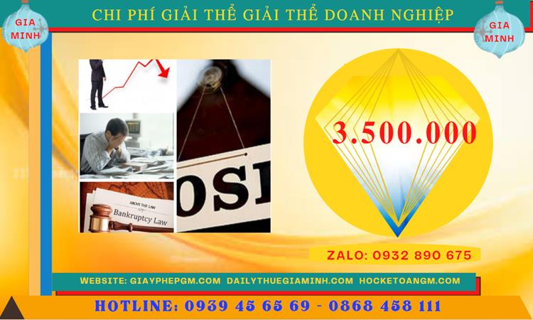 Chi phí giải thể công ty TNHH 2 thành viên trở lên tại Bắc Ninh