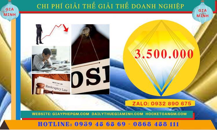 Chi phí giải thể công ty TNHH 2 thành viên trở lên tại Hải Dương
