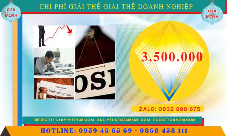 Chi phí giải thể công ty TNHH 2 thành viên trở lên tại Huế