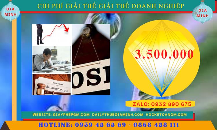 Chi phí giải thể công ty TNHH 2 thành viên trở lên tại Huyện Cần Giờ