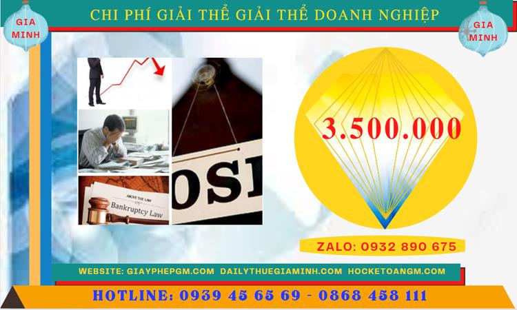 Chi phí giải thể công ty TNHH 2 thành viên trở lên tại Huyện Chương Mỹ