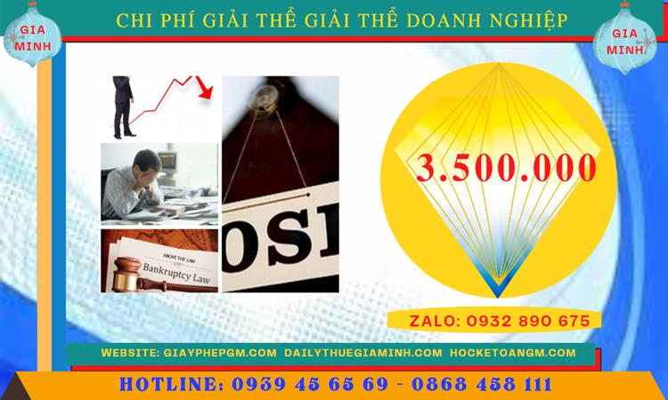 Chi phí giải thể công ty TNHH 2 thành viên trở lên tại Huyện Kim Bảng