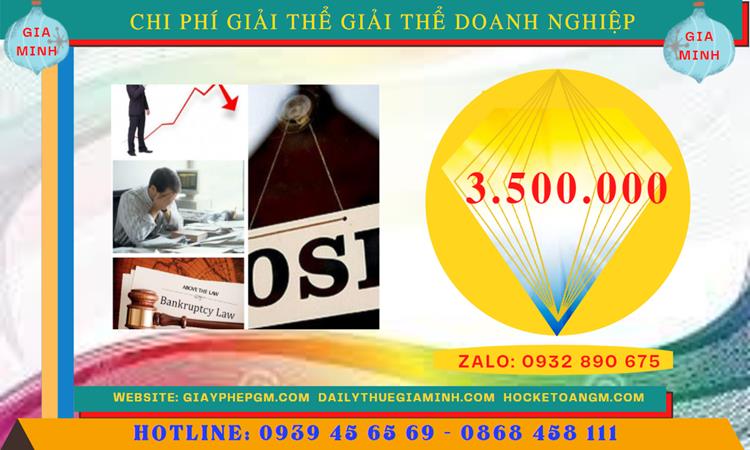Chi phí giải thể công ty TNHH 2 thành viên trở lên tại Huyện Lý Nhân
