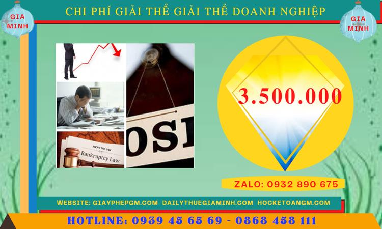 Chi phí giải thể công ty TNHH 2 thành viên trở lên tại Huyện Mê Linh