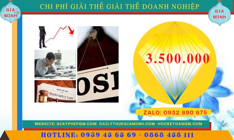 Chi phí giải thể công ty TNHH 2 thành viên trở lên tại Huyện Mỹ Đức
