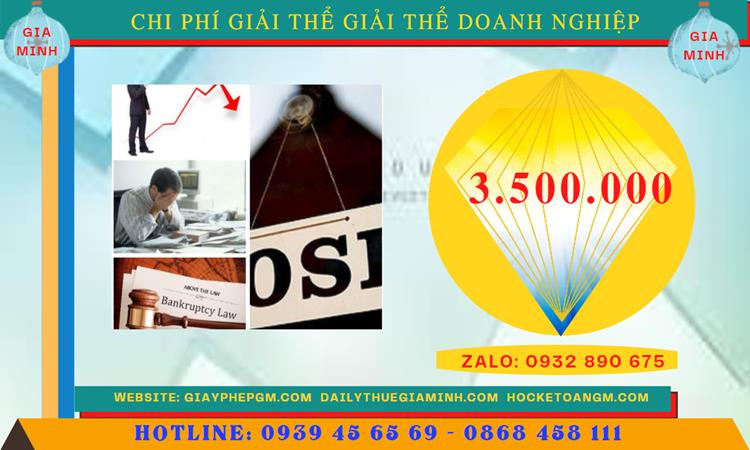 Chi phí giải thể công ty TNHH 2 thành viên trở lên tại Huyện Phù Cừ
