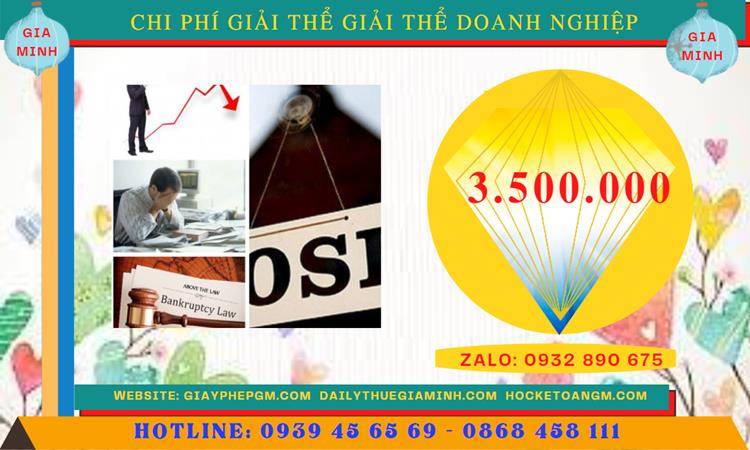 Chi phí giải thể công ty TNHH 2 thành viên trở lên tại Huyện Phú Xuyên
