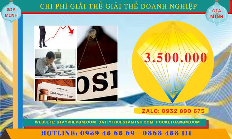 Chi phí giải thể công ty TNHH 2 thành viên trở lên tại Huyện Thới Lai