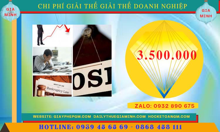 Chi phí giải thể công ty TNHH 2 thành viên trở lên tại Huyện Tiên Lữ