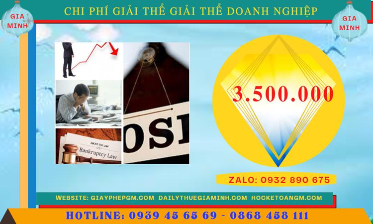 Chi phí giải thể công ty TNHH 2 thành viên trở lên tại Huyện Ứng Hòa