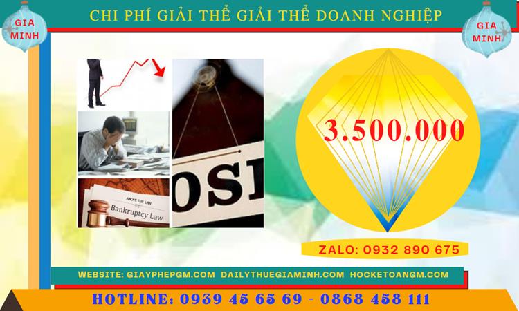 Chi phí giải thể công ty TNHH 2 thành viên trở lên tại Huyện Văn Giang