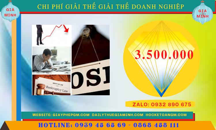 Chi phí giải thể công ty TNHH 2 thành viên trở lên tại Huyện Yên Mỹ