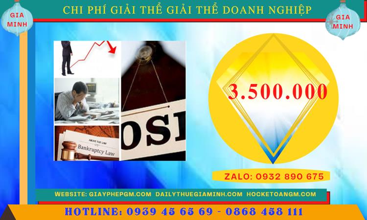 Chi phí giải thể công ty TNHH 2 thành viên trở lên tại Khánh Hòa