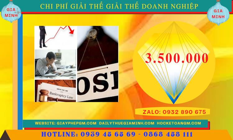 Chi phí giải thể công ty TNHH 2 thành viên trở lên tại Nha Trang