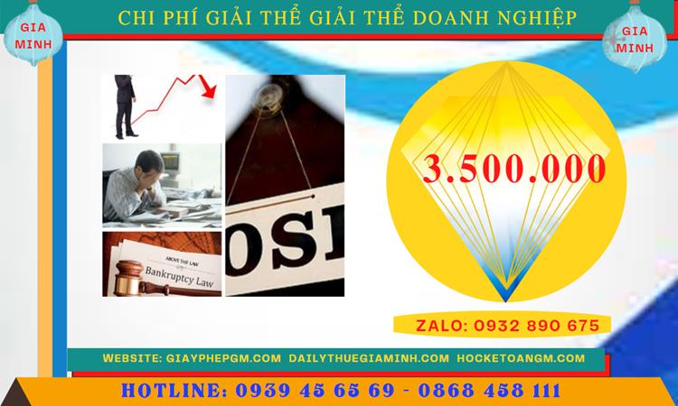 Chi phí giải thể công ty TNHH 2 thành viên trở lên tại Quận Long Biên