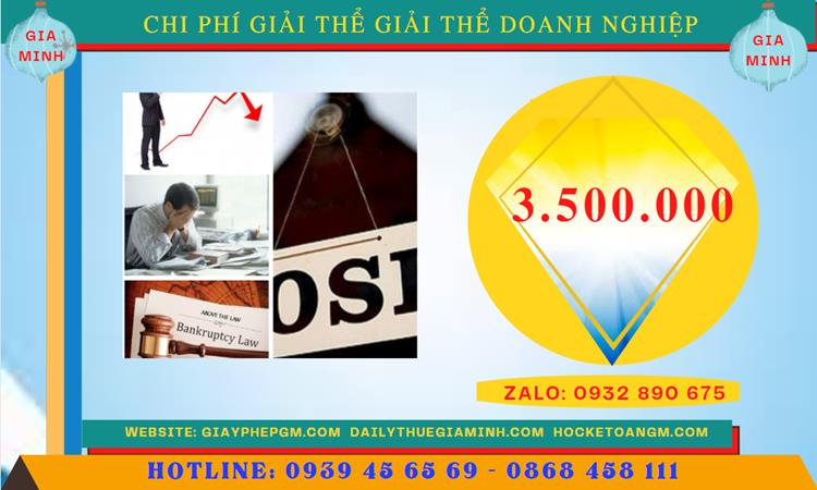 Chi phí giải thể công ty TNHH 2 thành viên trở lên tại Quận Thanh Xuân
