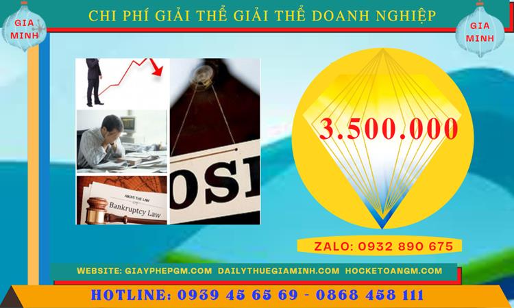 Chi phí giải thể công ty TNHH 2 thành viên trở lên tại Thành Phố Hồ Chí Minh