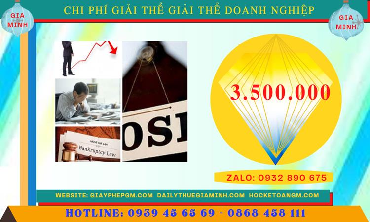 Chi phí giải thể công ty TNHH 2 thành viên trở lên tại Thị Xã Mỹ Hào
