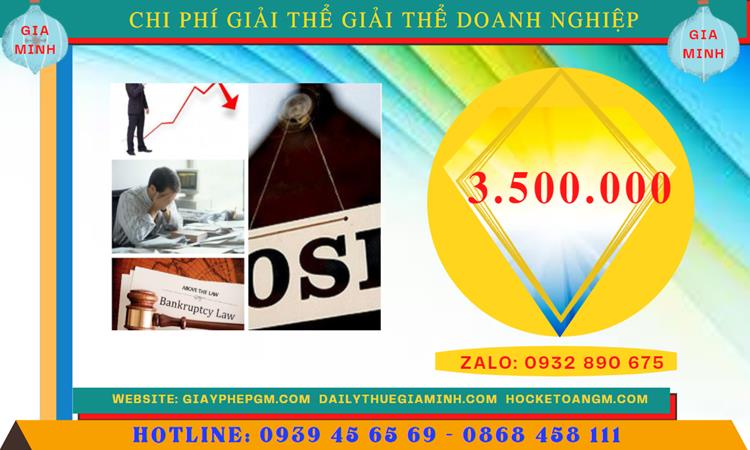 Chi phí giải thể công ty TNHH 2 thành viên trở lên tại Tiền Giang