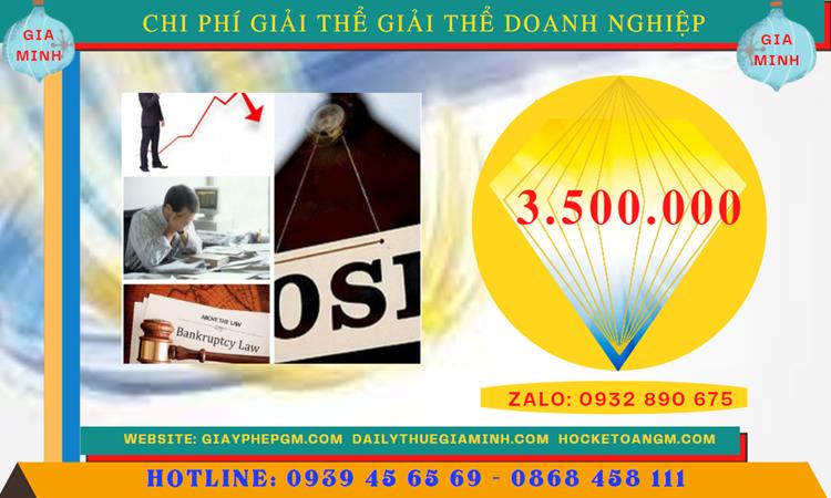 Thủ tục giải thể công ty tnhh 2 thành viên trở lên tại thành phố châu đốc 5 Chi phí giải thể công ty TNHH 2 thành viên trở lên tại Thành phố Châu Đốc