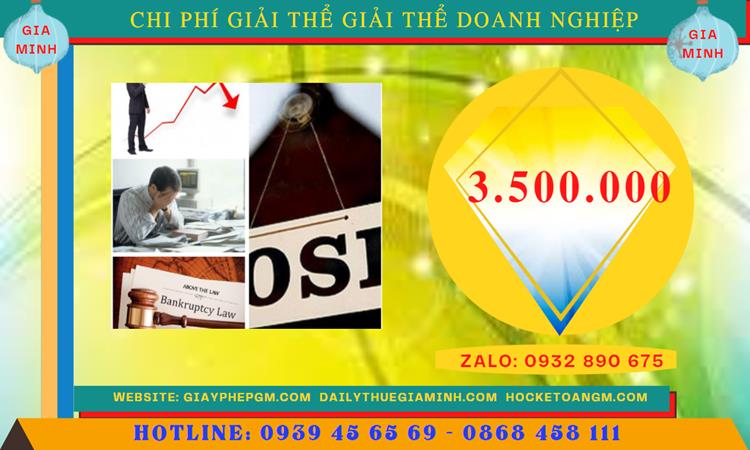 Chi phí giải thể công ty TNHH 2 thành viên trở lên tại Vũng Tàu
