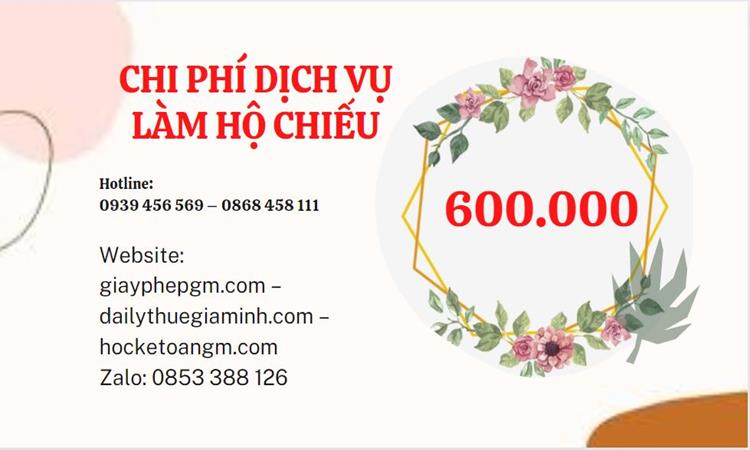Hướng dẫn thủ tục làm hộ chiếu tại Kiên Giang 5 Chi phí làm hộ chiếu nhanh tại Kiên Giang
