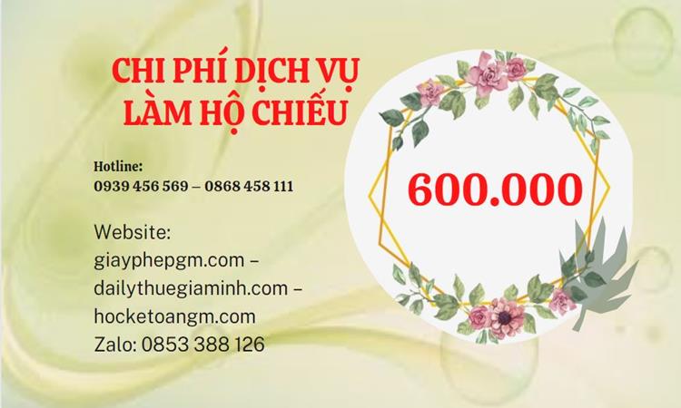 Hướng dẫn thủ tục làm hộ chiếu tại Thành phố Hà Nội 5 Chi phí làm hộ chiếu nhanh tại Thành Phố Hà Nội