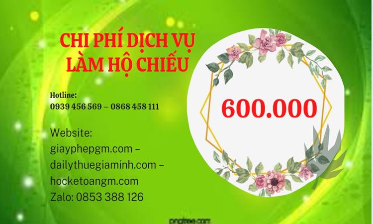 Hướng dẫn thủ tục làm hộ chiếu tại Trà Vinh 5 Chi phí làm hộ chiếu nhanh tại Trà Vinh