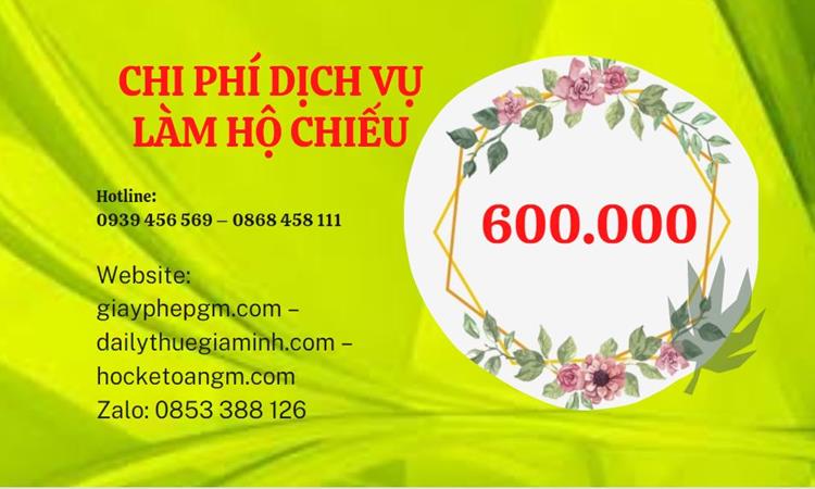 Chi phí làm hộ chiếu nhanh tại Tuyên Quang