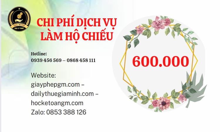 Dịch vụ làm hộ chiếu nhanh giá rẻ ở trà vinh 5 Chi phí làm hộ chiếu passport nhanh ở Trà Vinh