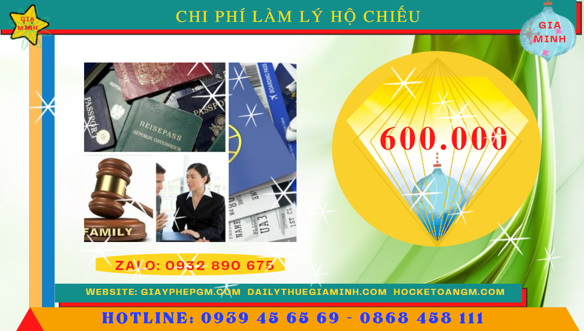 Dịch vụ làm hộ chiếu khác tỉnh tại Bình Phước 5 Chi phí làm hộ chiếu trẻ em tại Bình Phước