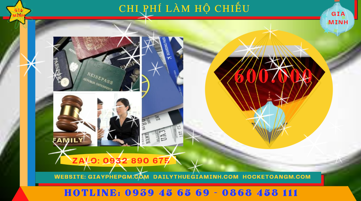 Dịch vụ làm hộ chiếu khác tỉnh tại Tuyên Quang 5 Chi phí làm hộ chiếu trẻ em tại Tuyên Quang