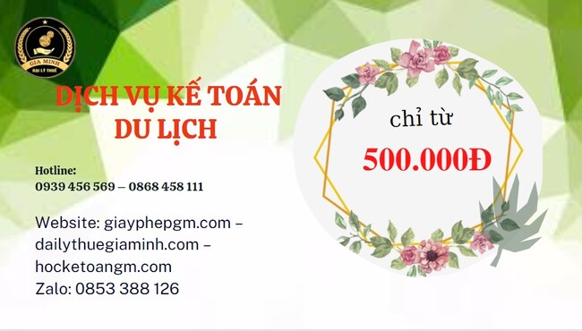Dịch vụ kế toán du lịch Bắc Kạn 5 Chi phí quyết toán thuế du lịch tại Bắc Kạn
