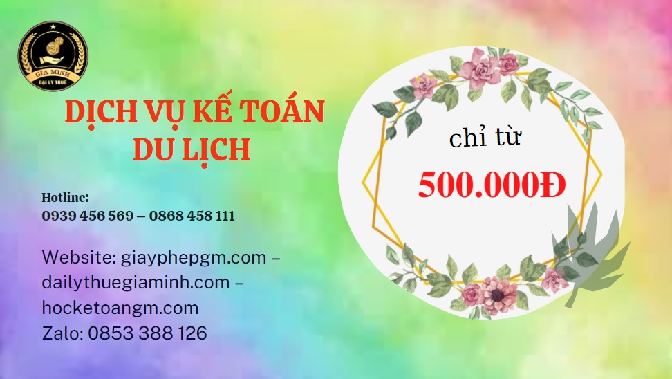 Dịch vụ kế toán du lịch Đồng Nai 5 Chi phí quyết toán thuế du lịch tại Đồng Nai