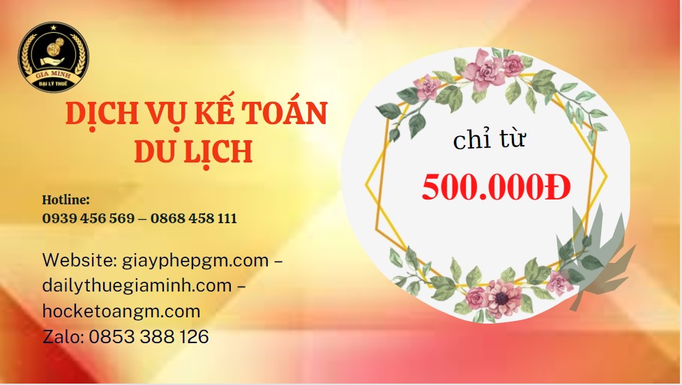 Dịch vụ kế toán du lịch Hưng Yên 5 Chi phí quyết toán thuế du lịch tại Hưng Yên