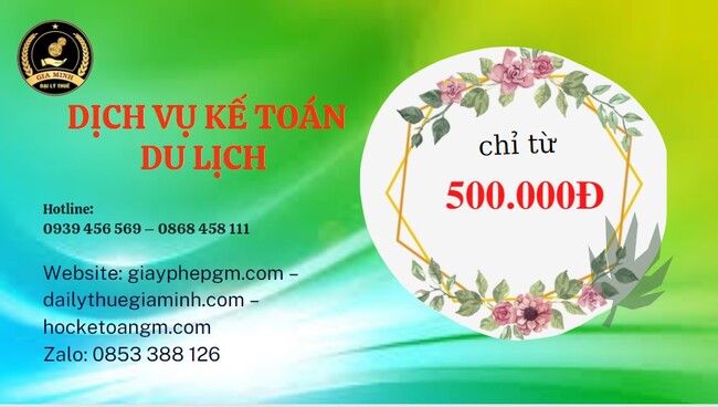 DỊCH VỤ KẾ TOÁN DU LỊCH HUYỆN ĐAN PHƯỢNG 5 Chi phí quyết toán thuế du lịch tại Huyện Đan Phượng