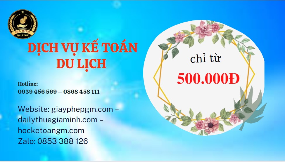 DỊCH VỤ KẾ TOÁN DU LỊCH HUYỆN ĐÔNG ANH 5 Chi phí quyết toán thuế du lịch tại Huyện Đông Anh