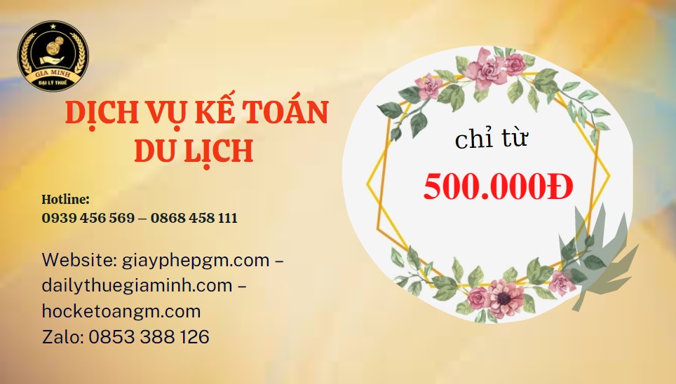 Dịch vụ kế toán du lịch huyện hóc môn 5 Chi phí quyết toán thuế du lịch tại Huyện Hóc Môn