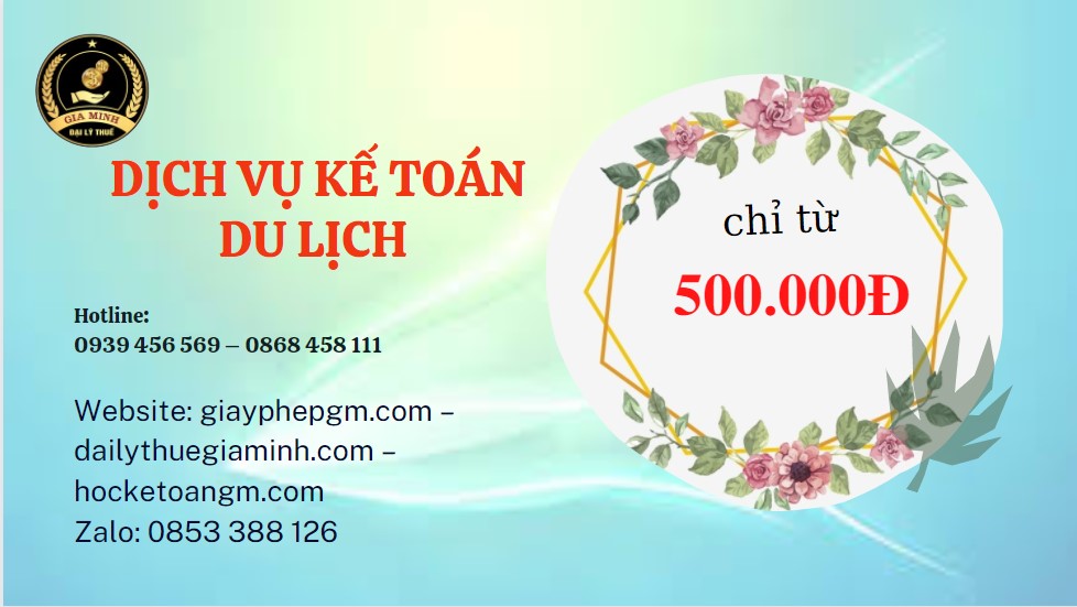 DỊCH VỤ KẾ TOÁN DU LỊCH HUYỆN MỸ ĐỨC 5 Chi phí quyết toán thuế du lịch tại Huyện Mỹ Đức
